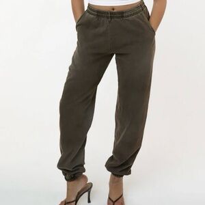 Los Angeles Apparel Heavy Fleece Sweatpants Clove Unisex M